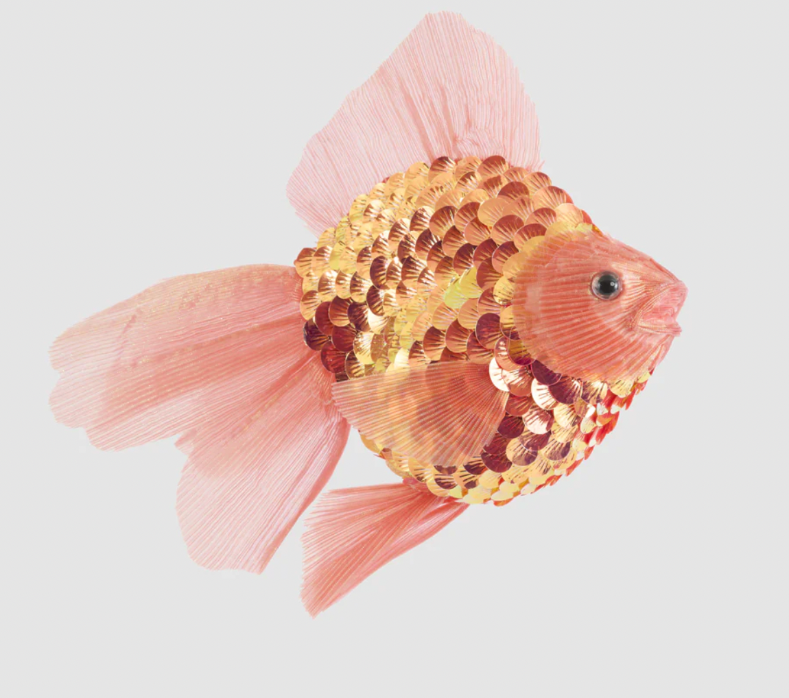 Flame Goldfish Decoration – Palm Avenue Homewares & Seasonal Decor