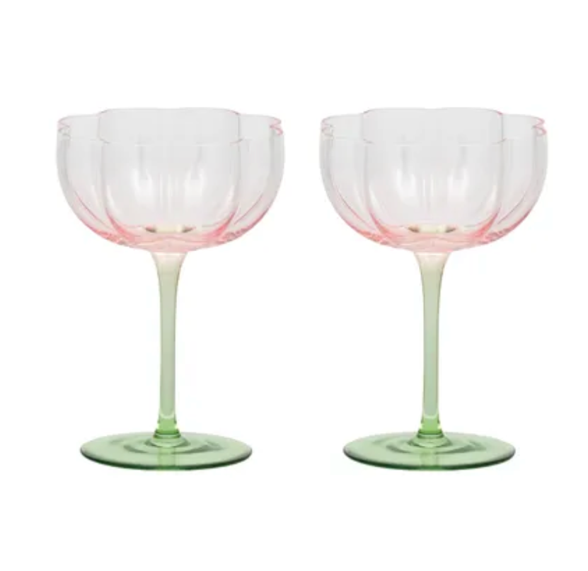Loyal Tulip Cocktail Glasses Set of 2